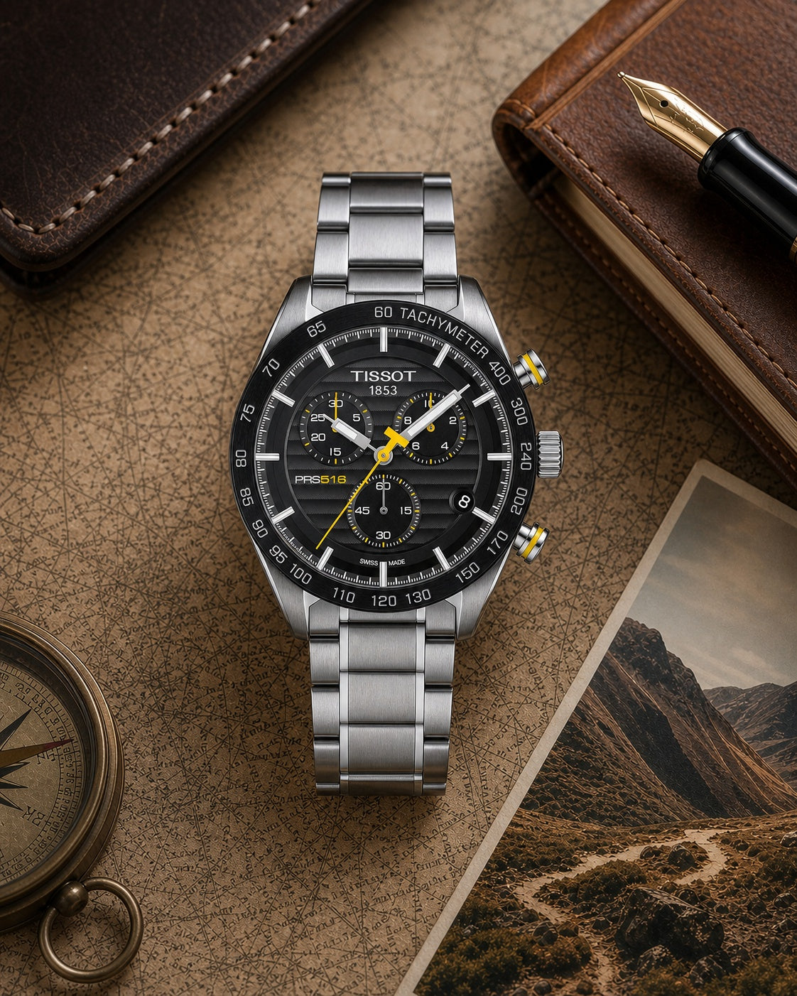Tissot PRS 516 Chronograph T100.417.11.051.00 product view 4