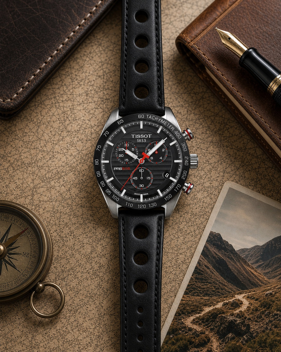 Tissot PRS 516 Chronograph T100.417.16.051.00 product view 4