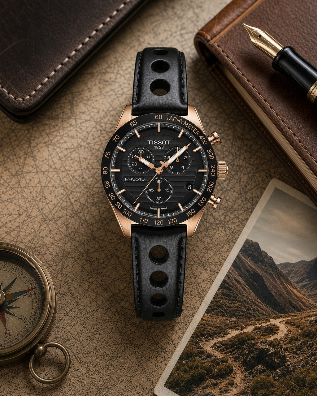 Tissot PRS 516 Chronograph T100.417.36.051.00 product view 4