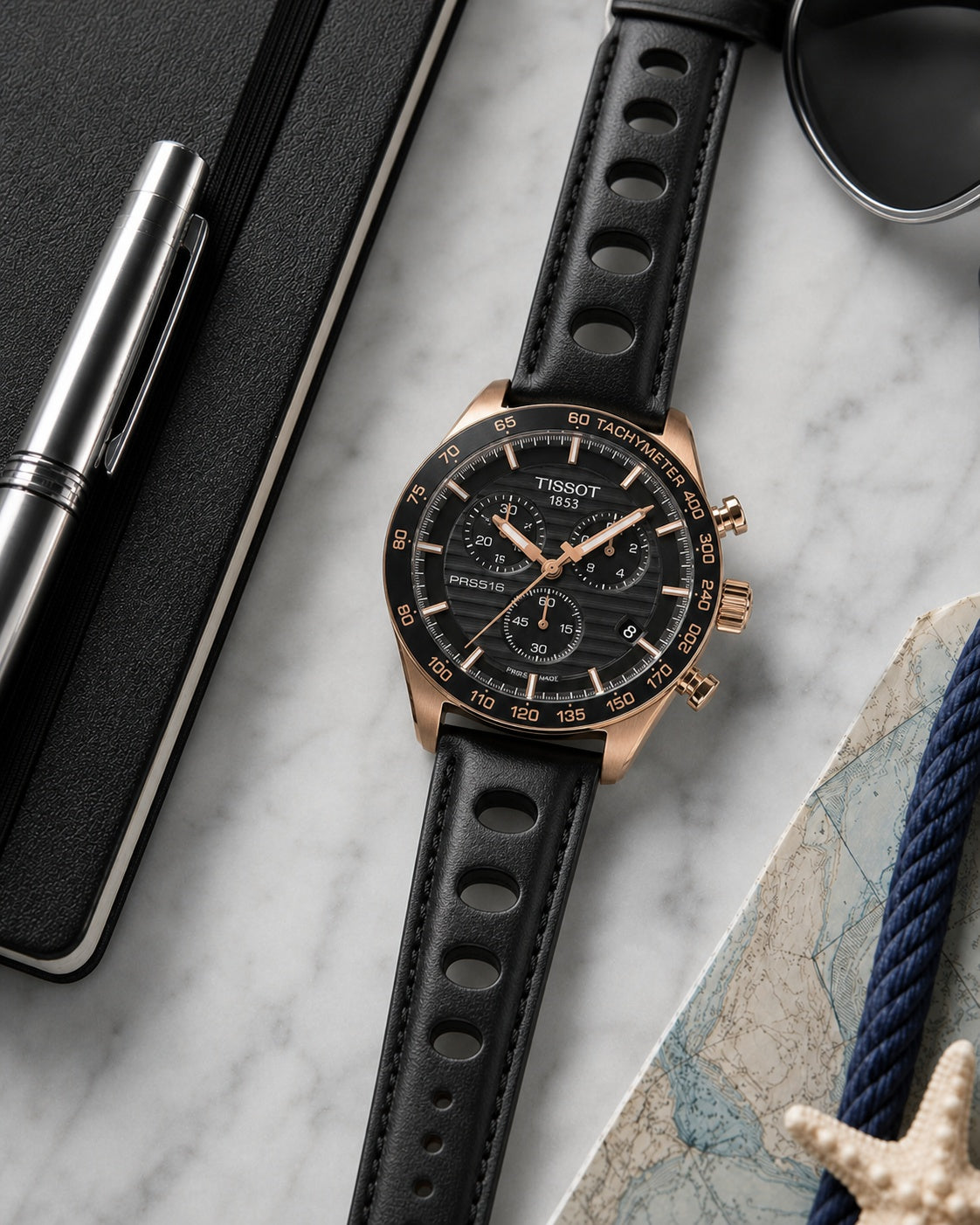 Tissot PRS 516 Chronograph T100.417.36.051.00 product view 5