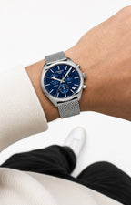 Tissot PR 100 Chronograph T101.417.11.041.00 wrist shot