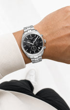 Tissot PR 100 Chronograph T101.417.11.051.00 wrist shot