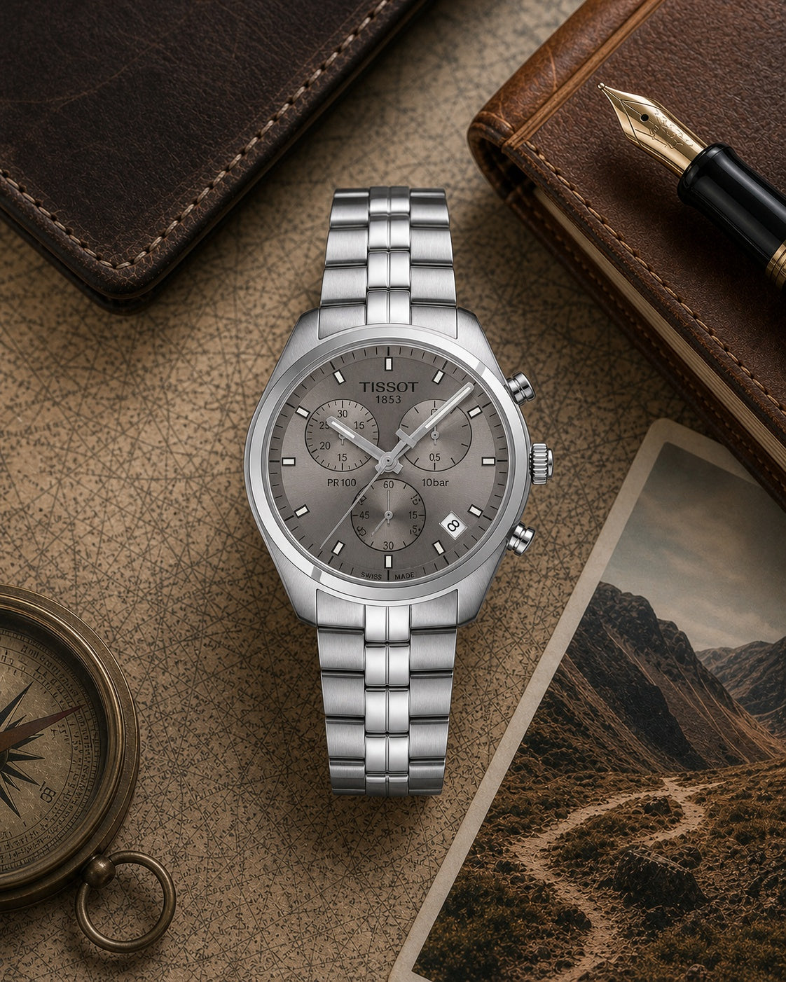 Tissot Watch 41mm T101.417.11.071.00 product view 4