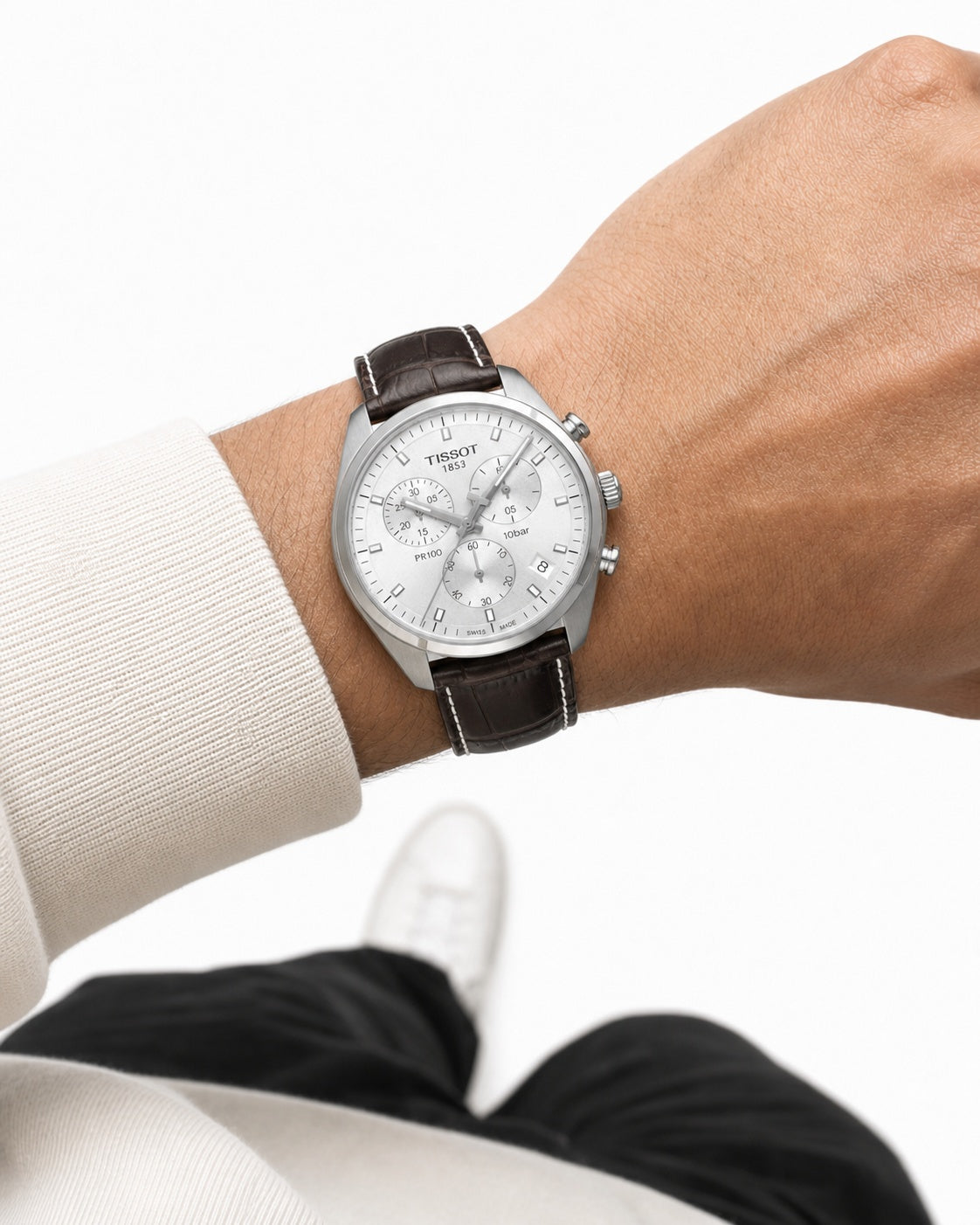 Tissot Watch 41mm T101.417.16.031.00 wrist shot