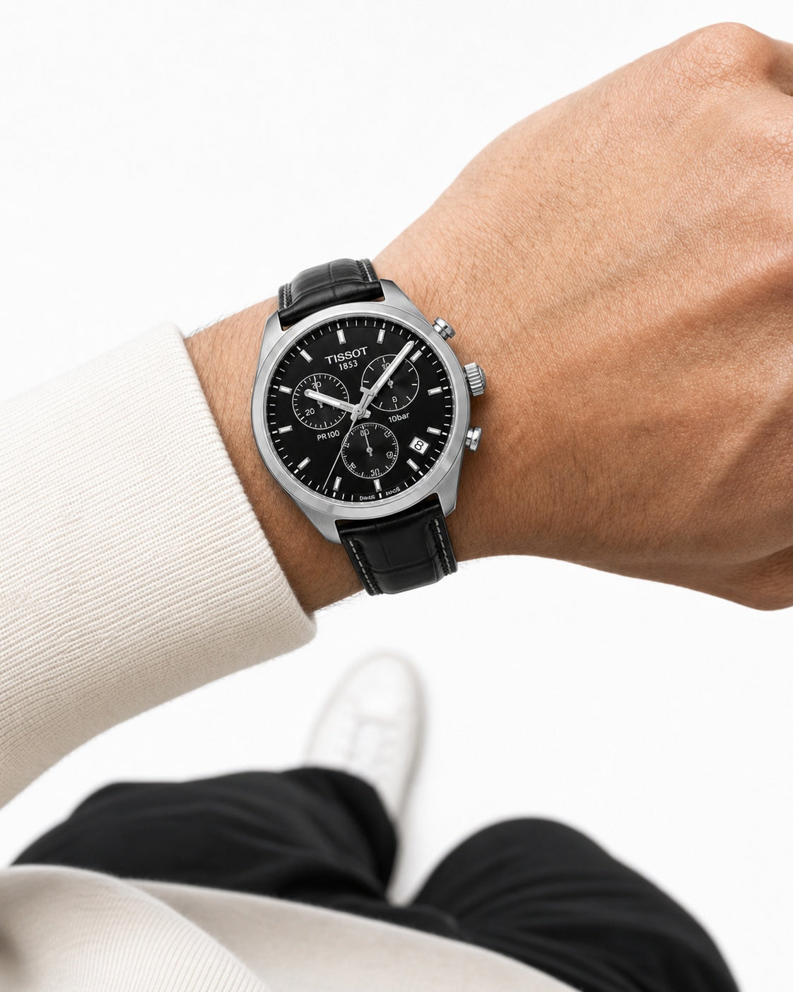 Tissot Watch 41mm T101.417.16.051.00 wrist shot