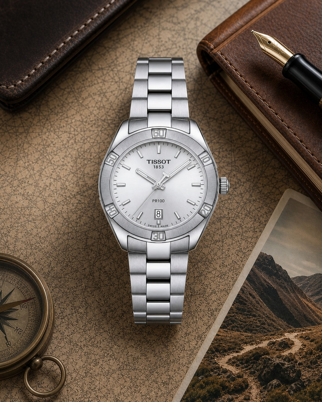 Tissot PR 100 Sport Chic T101.910.11.031.00 product view 4