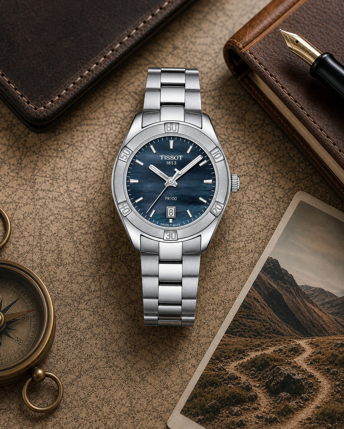 Tissot PR 100 Sport Chic 36mm T101.910.11.121.00 product view 4