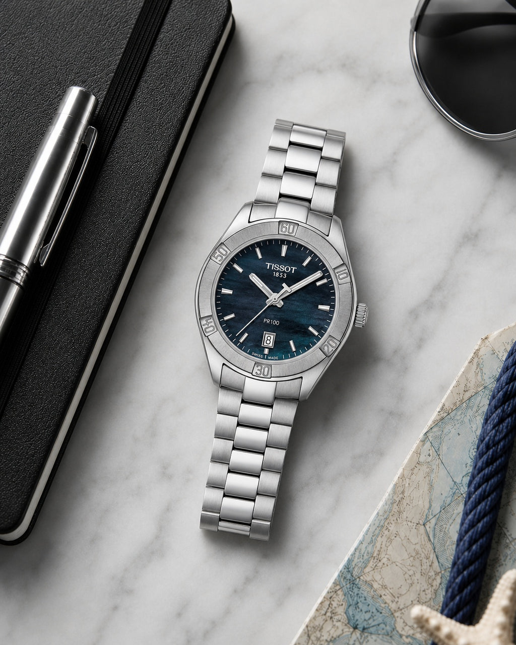 Tissot PR 100 Sport Chic 36mm T101.910.11.121.00 product view 5