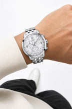 Tissot PRC 200 Chronograph T114.417.11.037.00 wrist shot