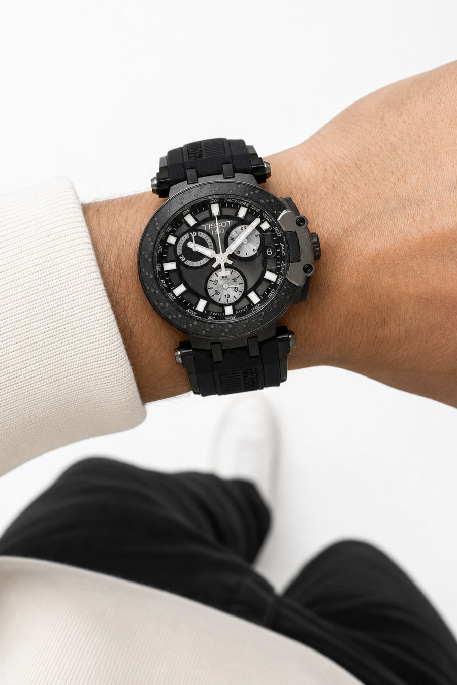 Tissot Watch 43mm T115.417.27.061.00 wrist shot