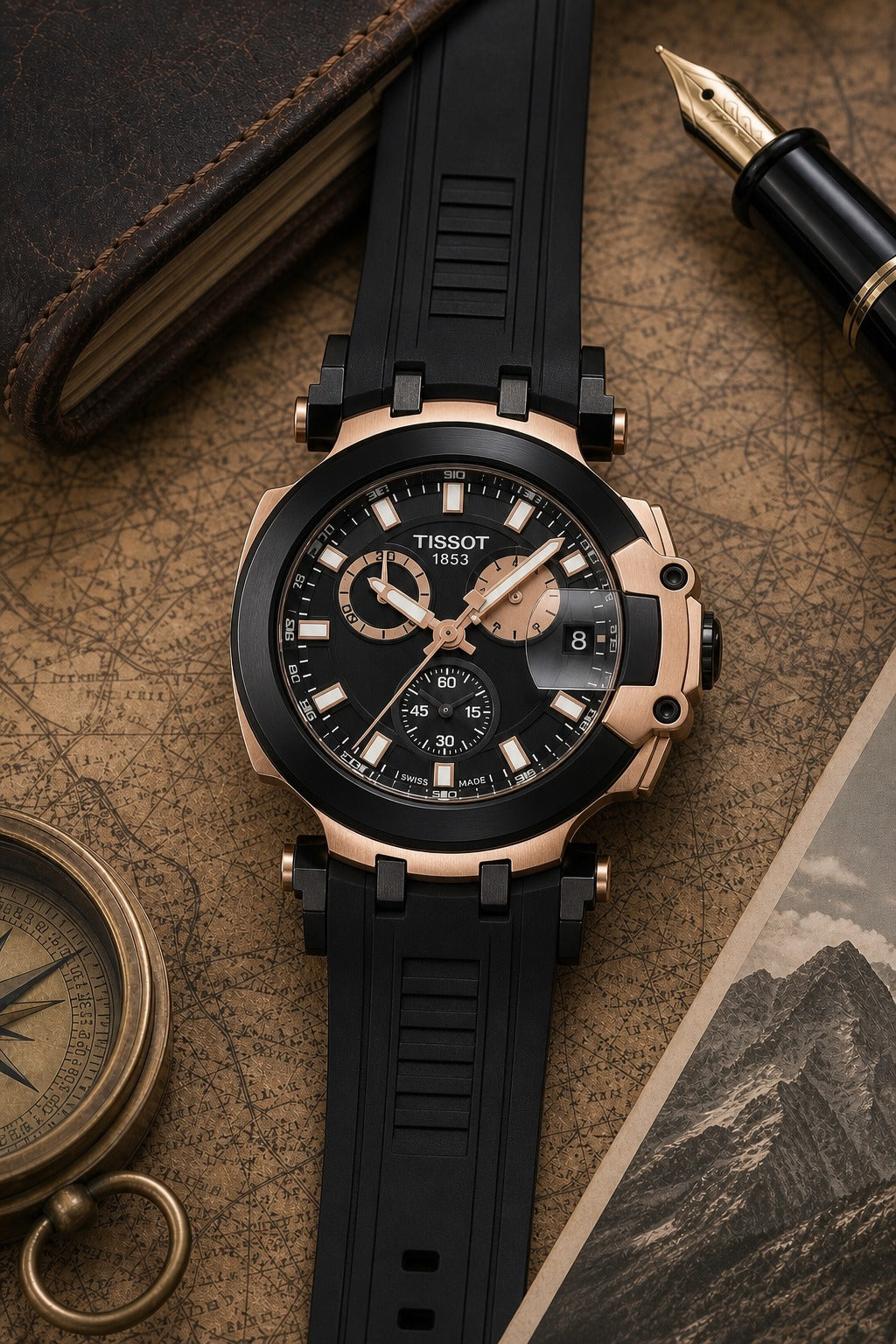 Tissot Watch 43mm T115.417.37.051.00 product view 4