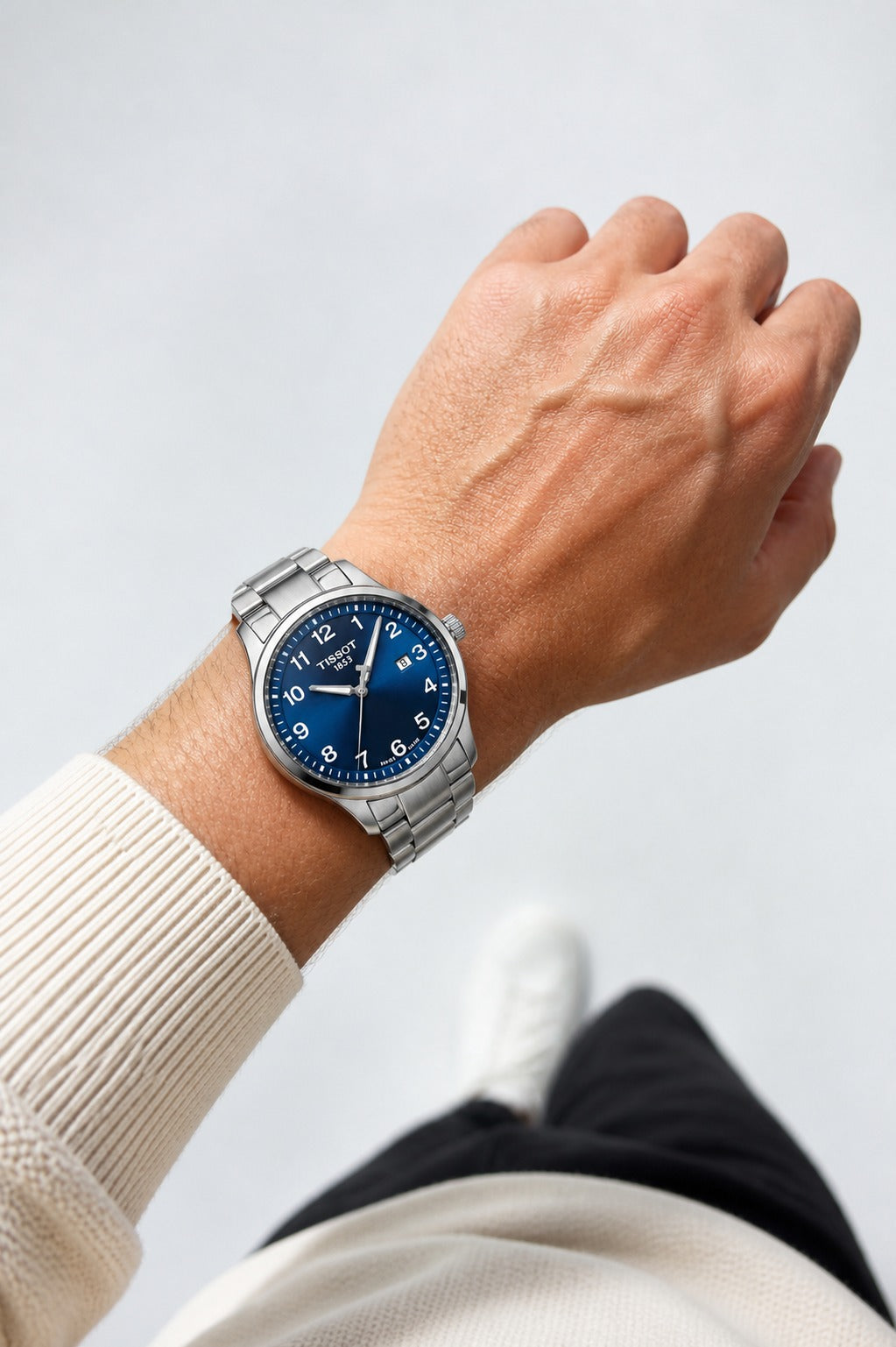 Tissot Watch 42mm T116.410.11.047.00 wrist shot