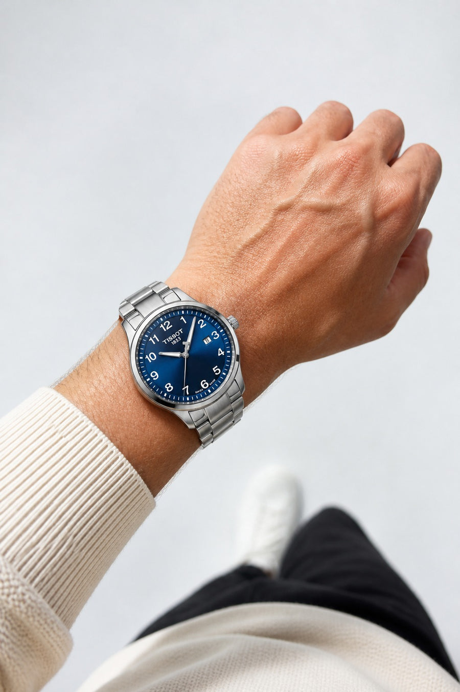Tissot Watch 42mm T116.410.11.047.00 wrist shot