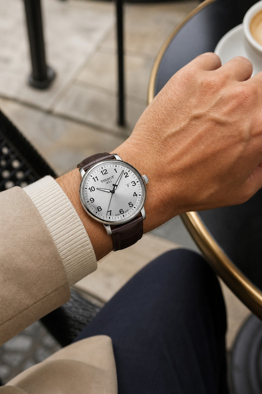Tissot Gent XL Classic T116.410.16.037.00 wrist shot