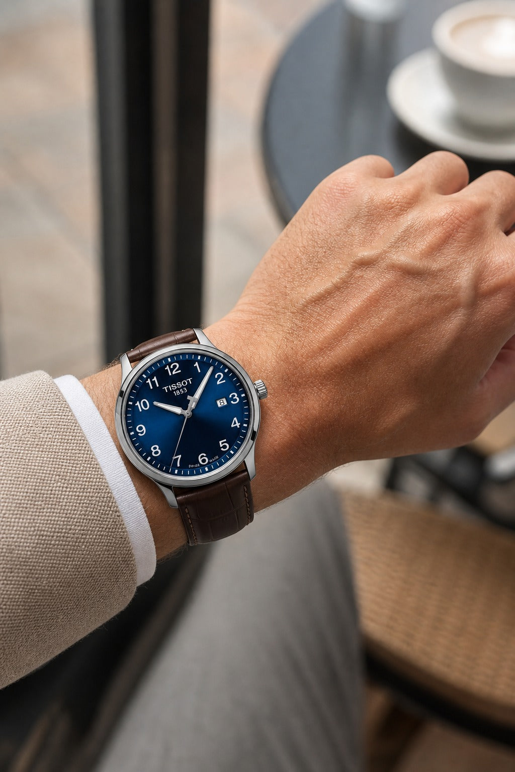 Tissot Gent XL Classic T116.410.16.047.00 wrist shot