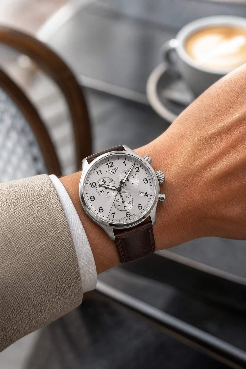 Tissot Chrono XL Classic T116.617.16.037.00 wrist shot