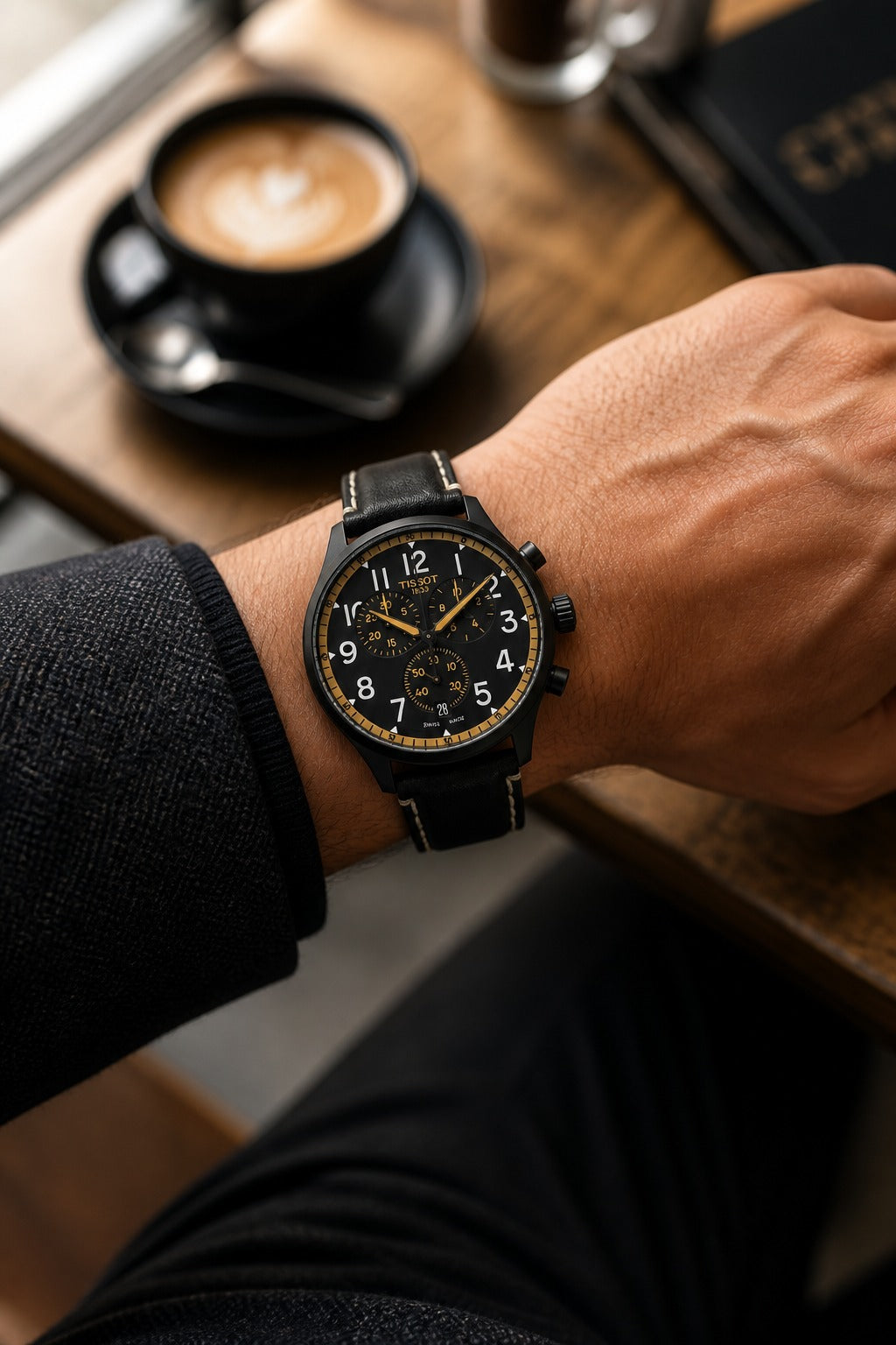 Tissot Chrono XL Vintage T116.617.36.052.02 wrist shot