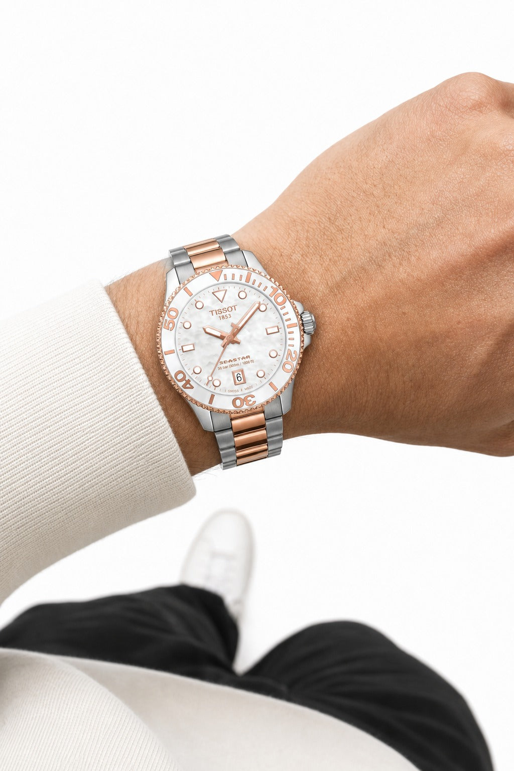 Tissot Seastar 1000 36mm T120.210.22.111.00 wrist shot