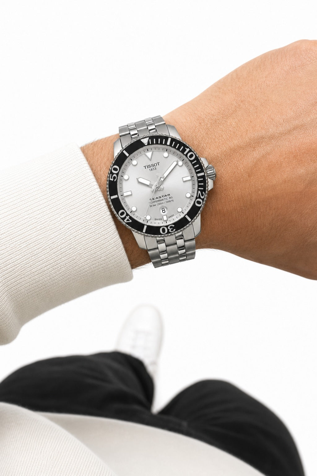 Tissot Watch 43mm T120.407.11.031.00 wrist shot