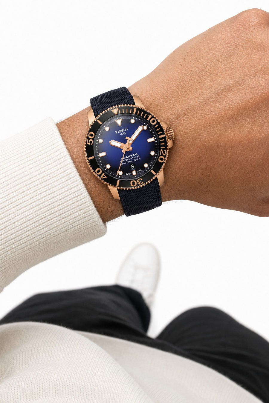 Tissot Seastar 1000 Powermatic 80 T120.407.37.041.00 wrist shot
