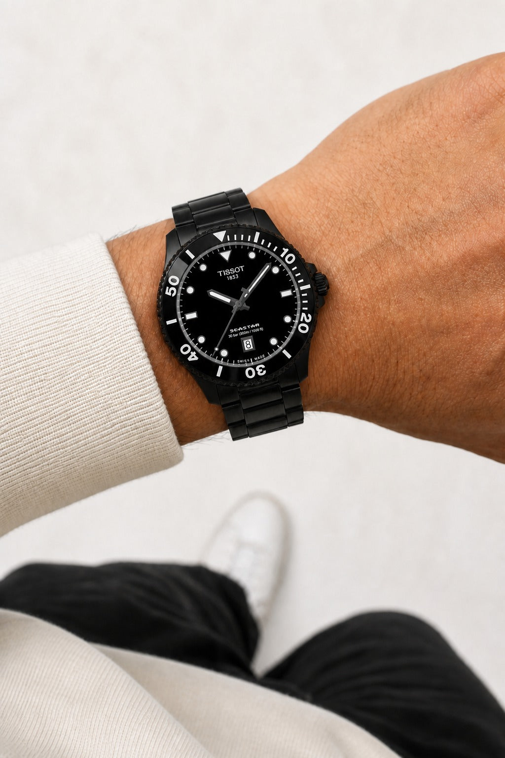 Tissot Seastar 1000 40mm T120.410.33.051.00 wrist shot