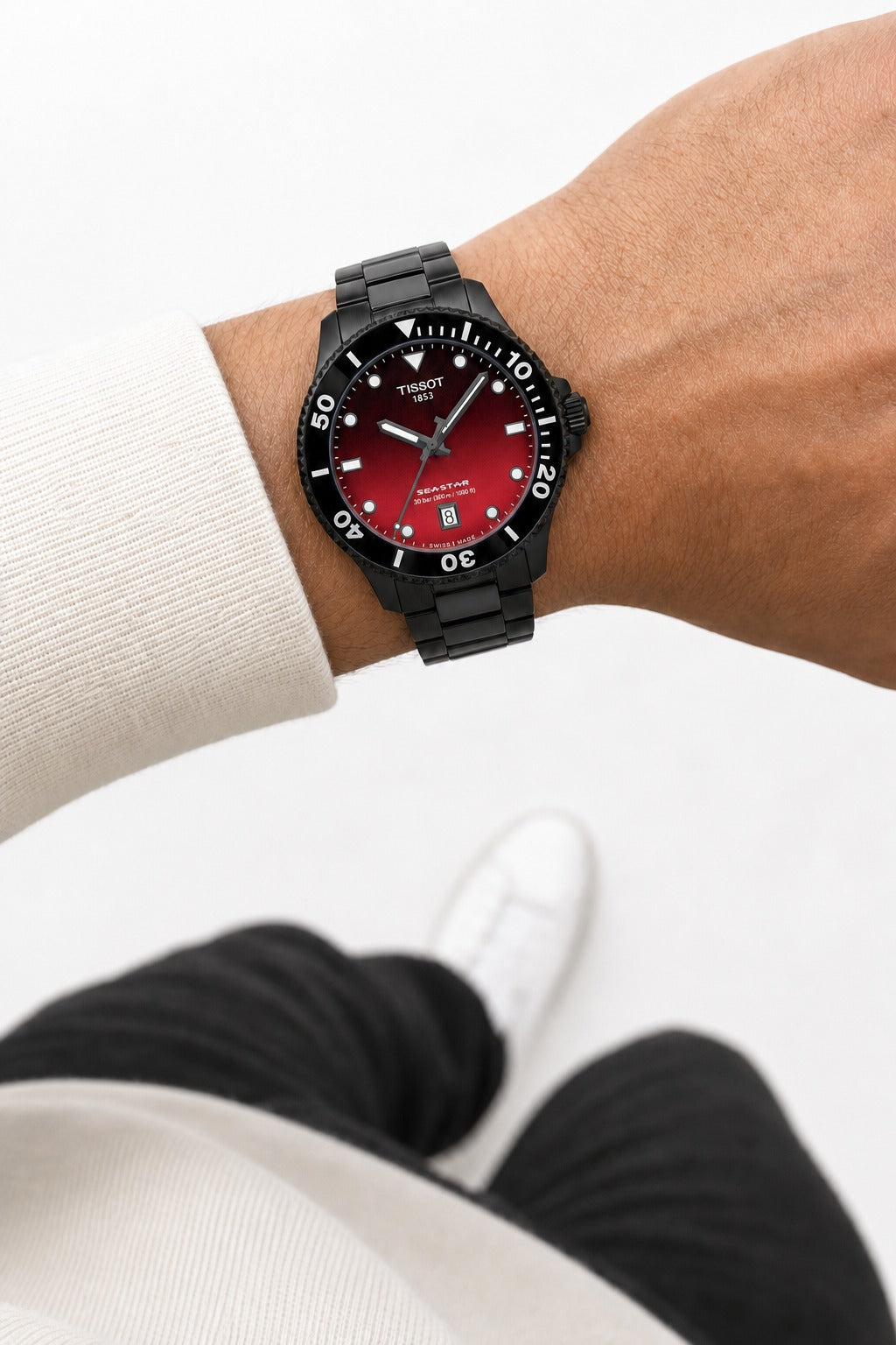 Tissot Seastar 1000 40mm T120.410.33.421.00 wrist shot
