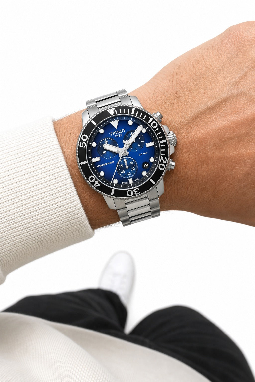 Tissot Seastar 1000 45.5mm T120.417.11.041.01 wrist shot