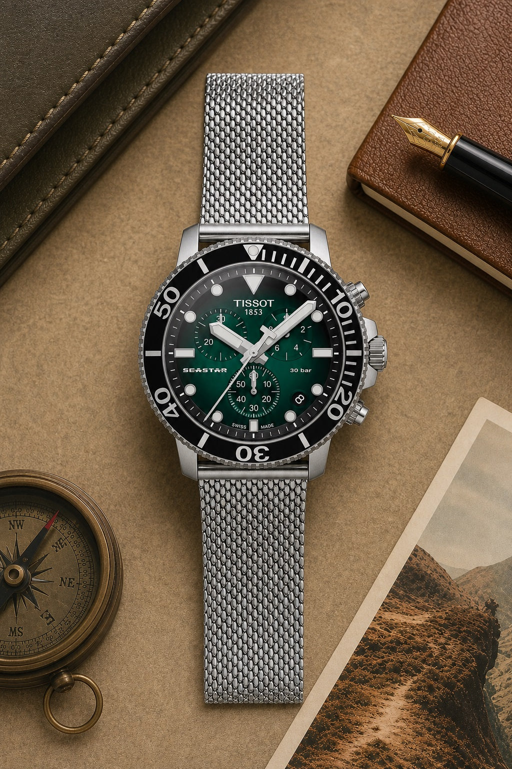 Tissot Watch 45.5mm T120.417.11.091.00 product view 4