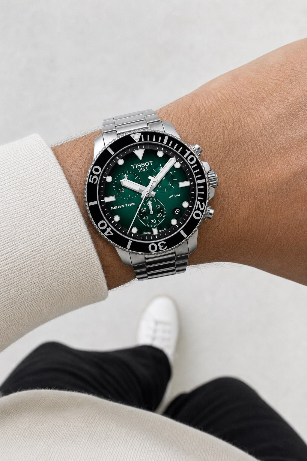 Tissot Seastar 1000 45.5mm T120.417.11.091.01 wrist shot