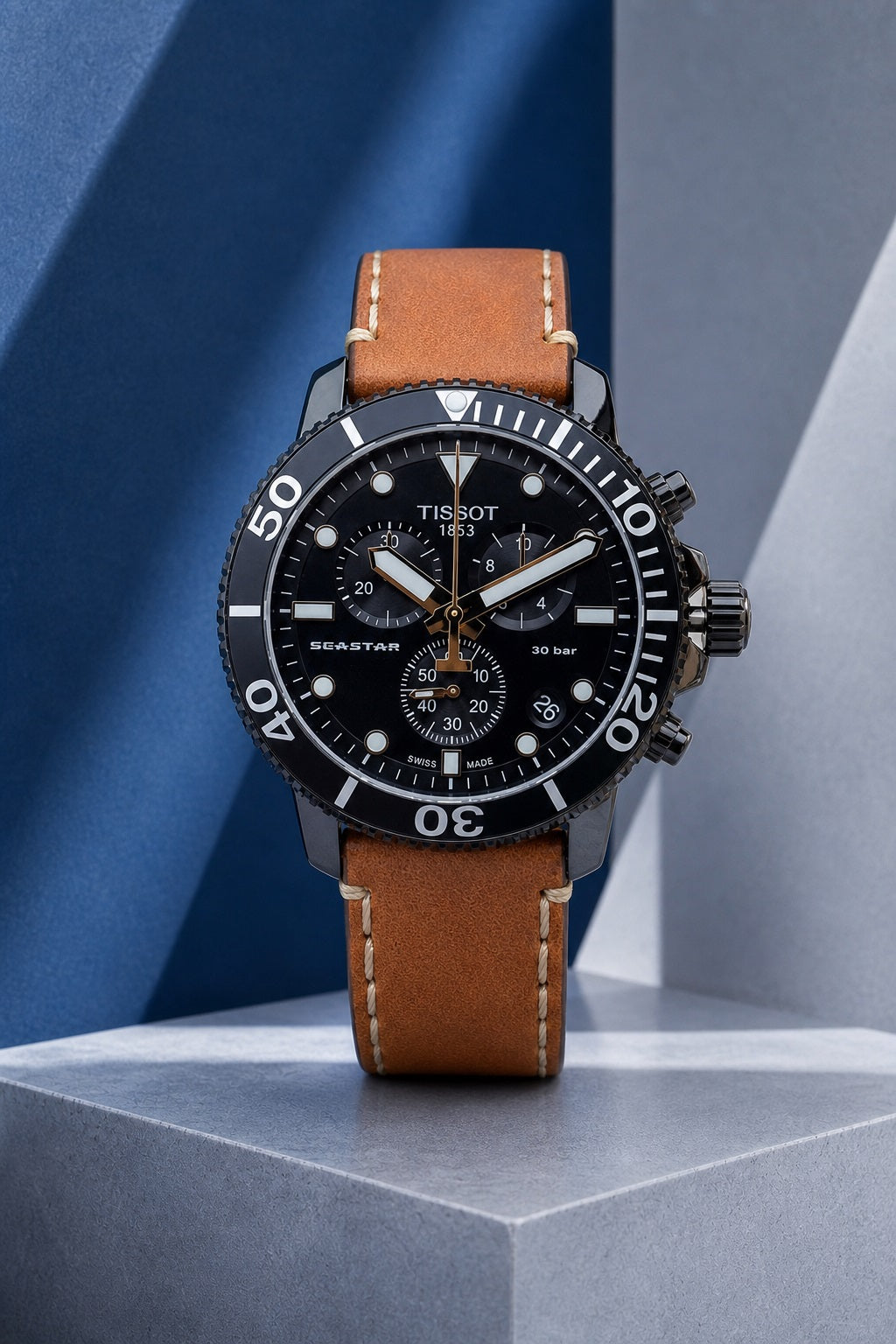 Tissot Watch 45.5mm T120.417.36.051.00 product view 2
