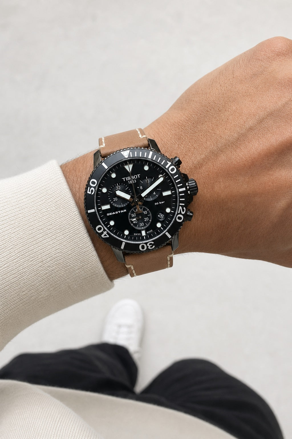 Tissot Watch 45.5mm T120.417.36.051.00 wrist shot