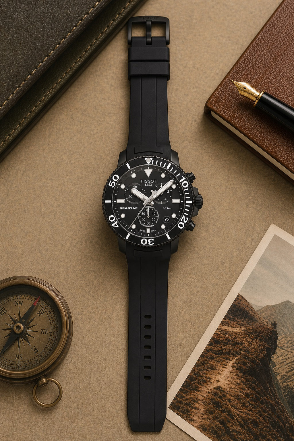 Tissot Watch 45.5mm T120.417.37.051.02 product view 4