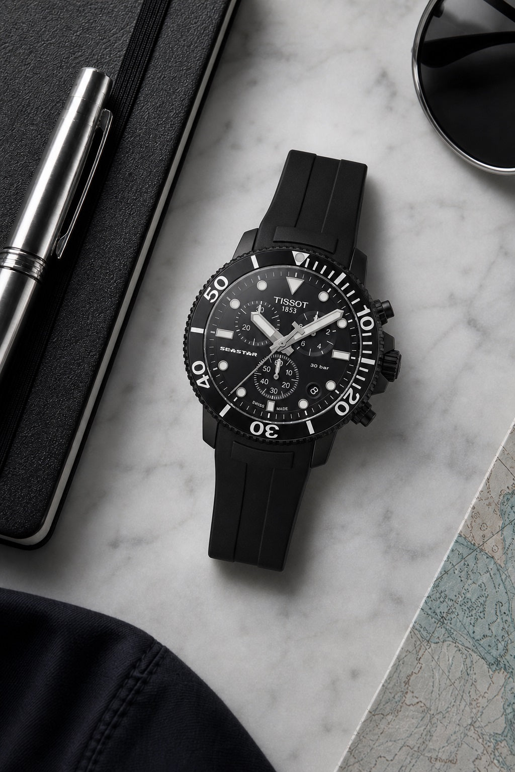 Tissot Watch 45.5mm T120.417.37.051.02 product view 5