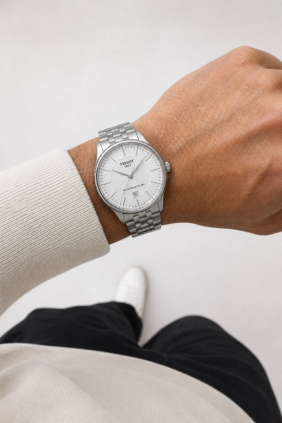 Tissot Carson Premium Powermatic 80 T122.407.11.031.00 wrist shot