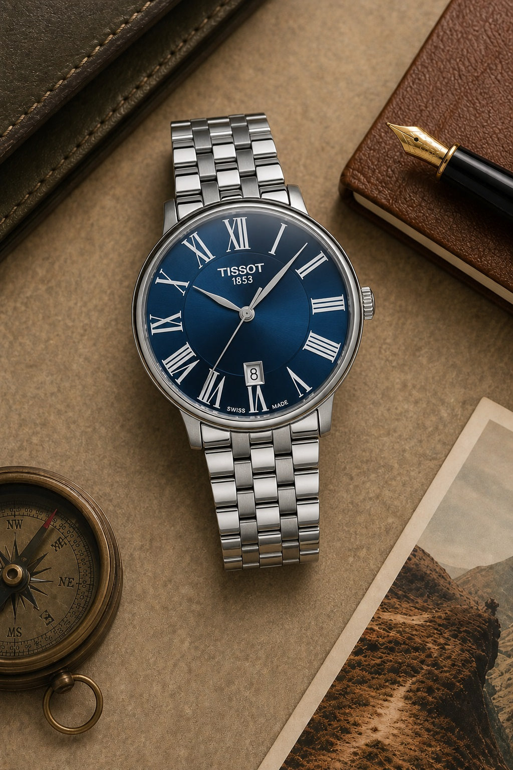 Tissot Watch 40mm T122.410.11.043.00 product view 4