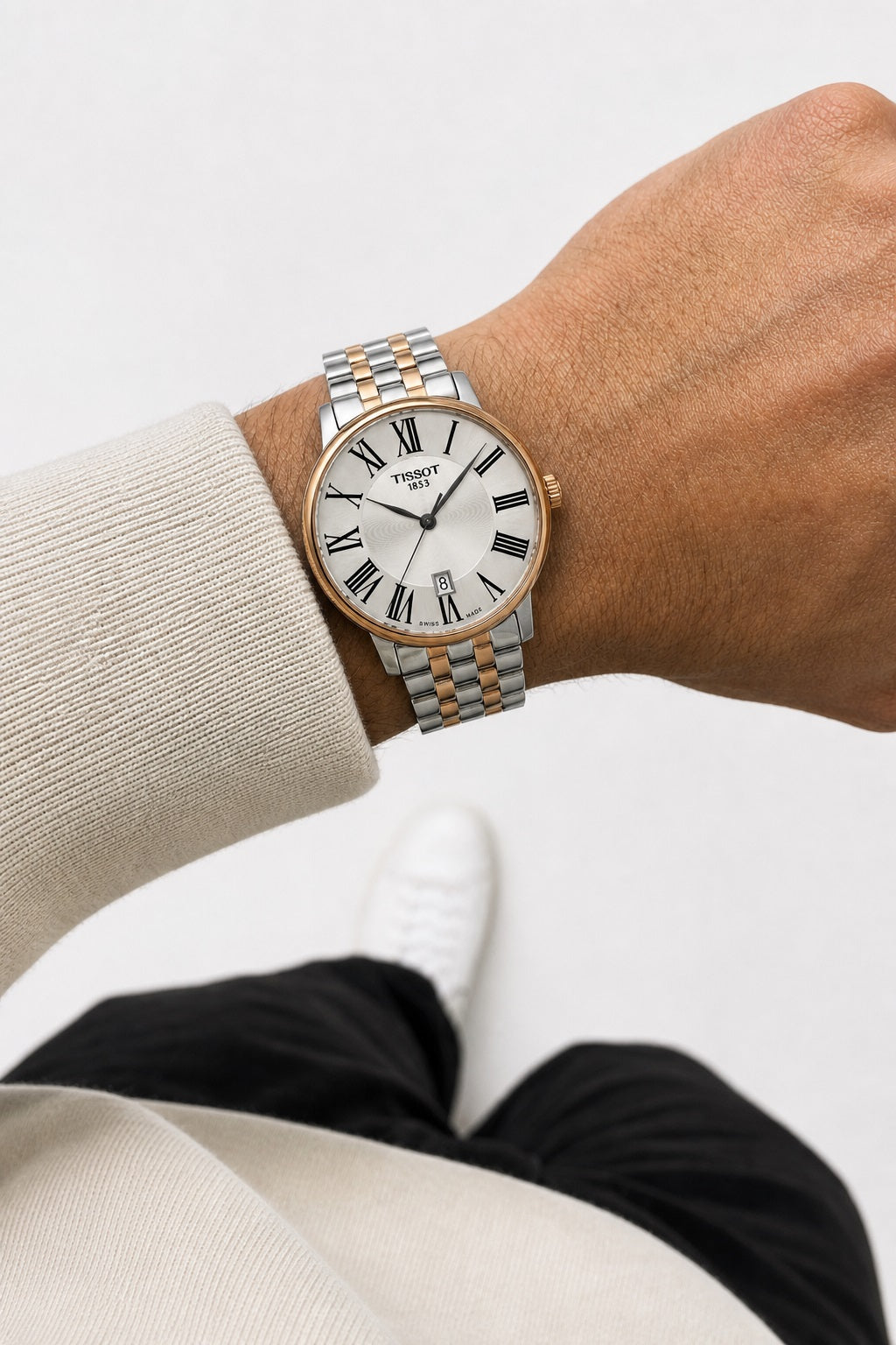 Tissot Watch 40mm T122.410.22.033.00 wrist shot