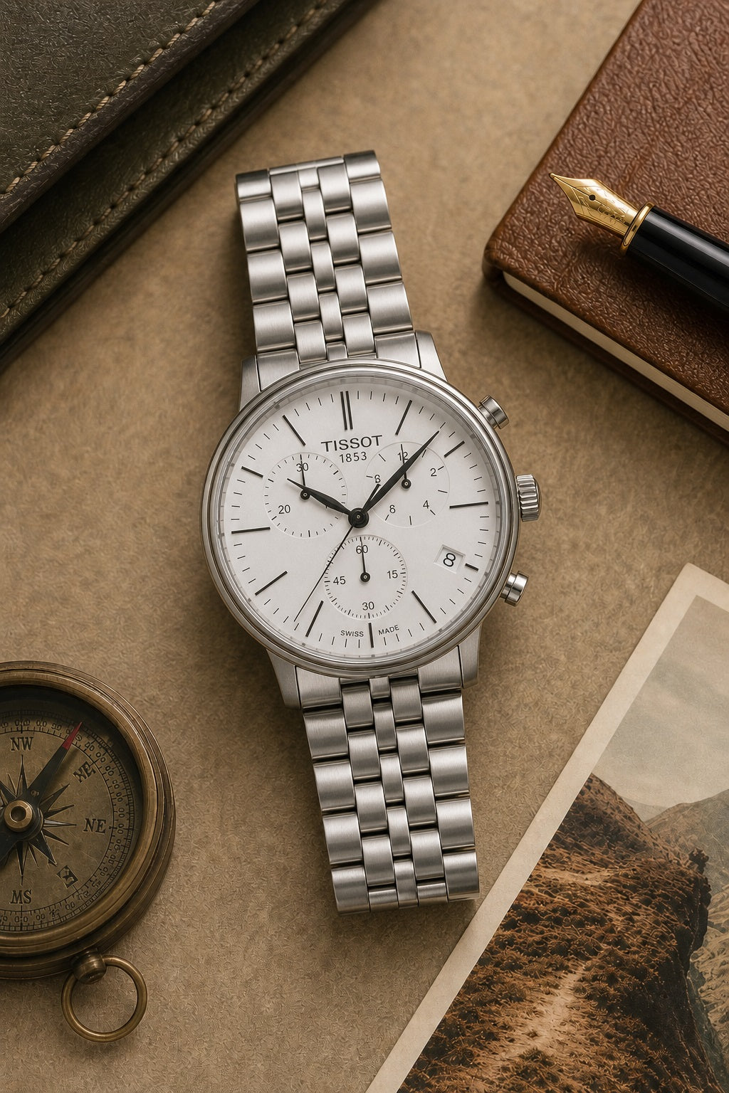 Tissot Carson Premium Chronograph T122.417.11.011.00 product view 4
