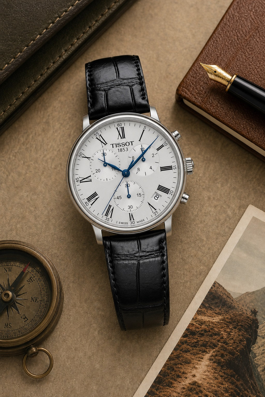 Tissot Watch 41mm T122.417.16.033.00 product view 4