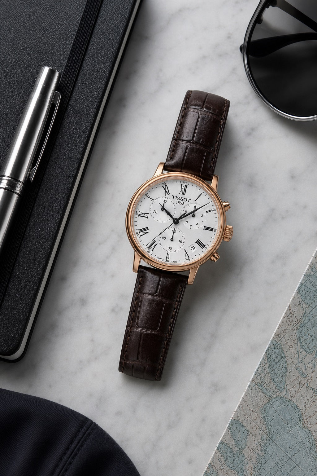 Tissot Watch 41mm T122.417.36.033.00 product view 5