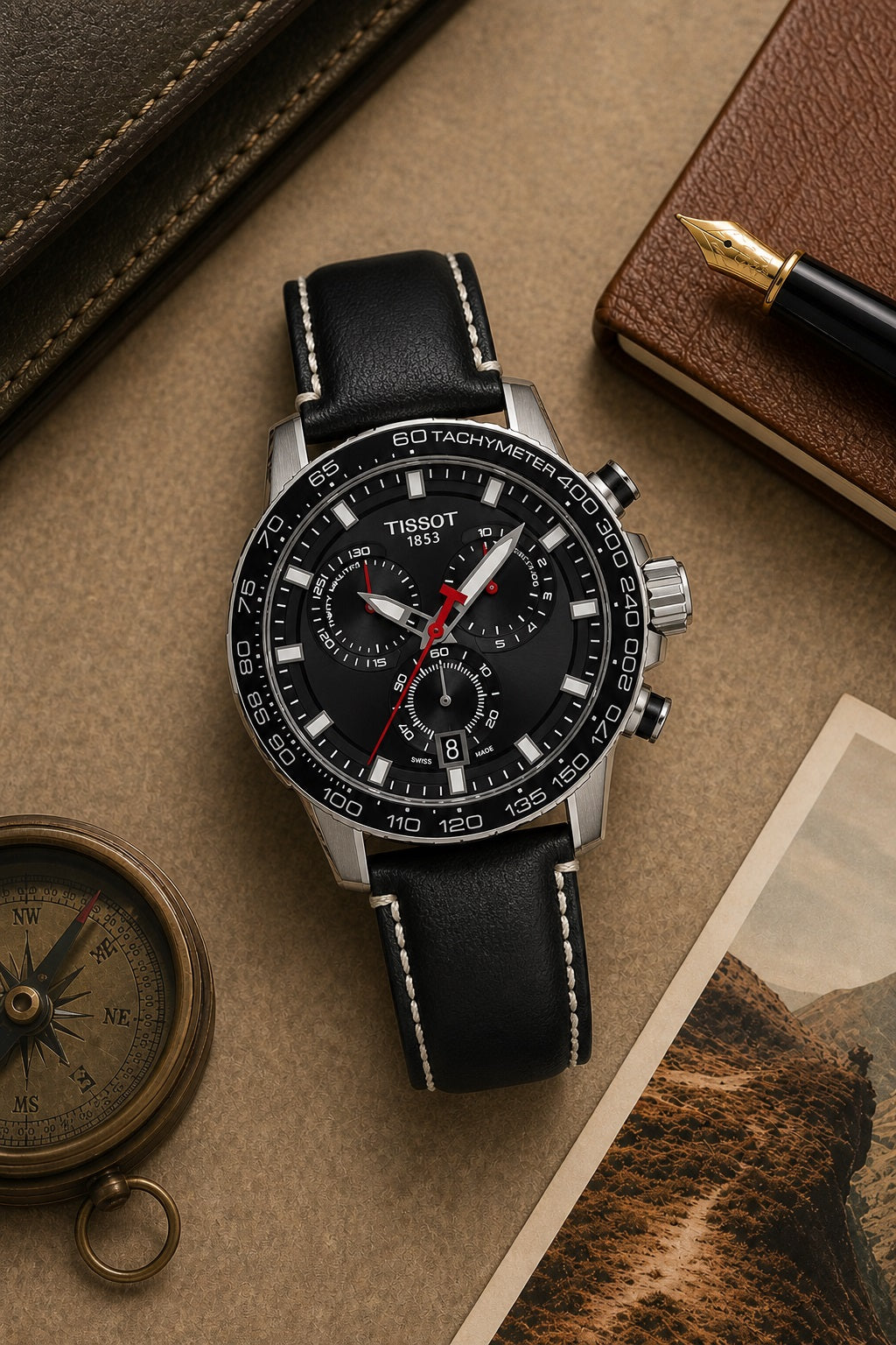 Tissot Watch 45.5mm T125.617.17.051.02 product view 4