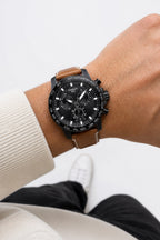 Tissot Supersport Chrono 45.5mm T125.617.36.051.01 wrist shot