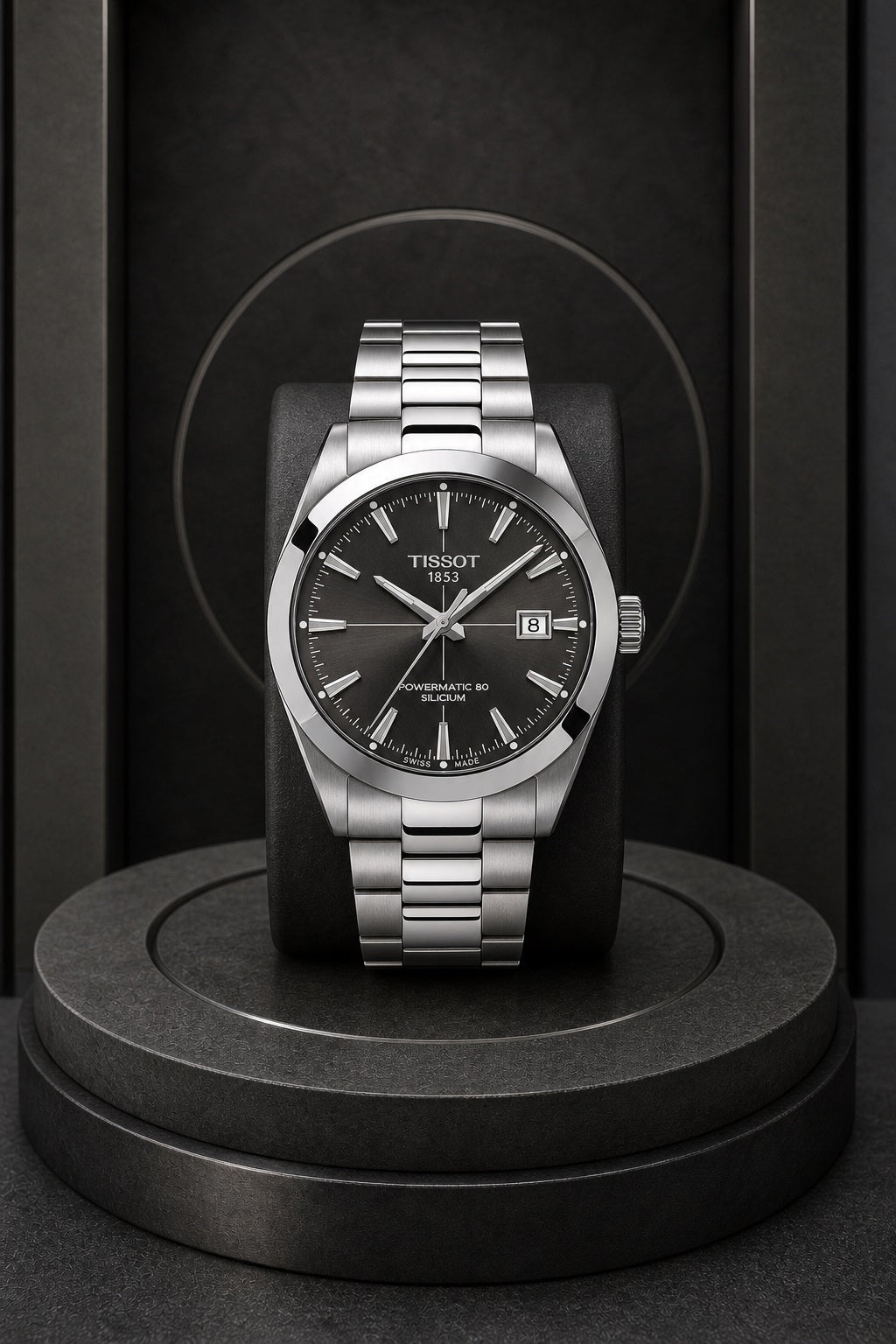 Tissot Gentleman Powermatic 80 Silicium T127.407.11.061.01 product view 6