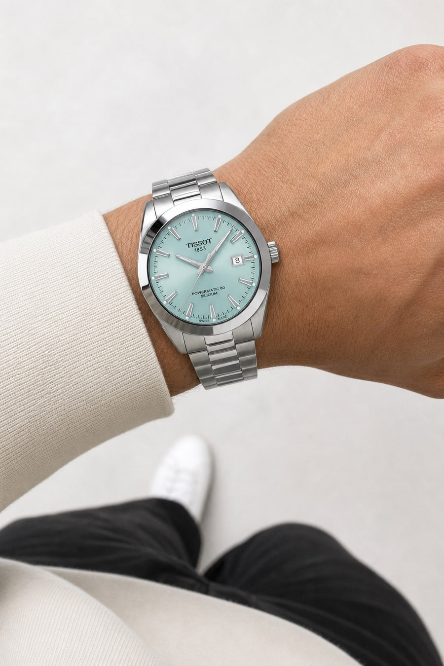 Tissot Gentleman 40mm T127.407.11.351.00 wrist shot