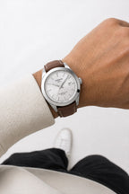 Tissot Gentleman Powermatic 80 Silicium T127.407.16.031.00 wrist shot