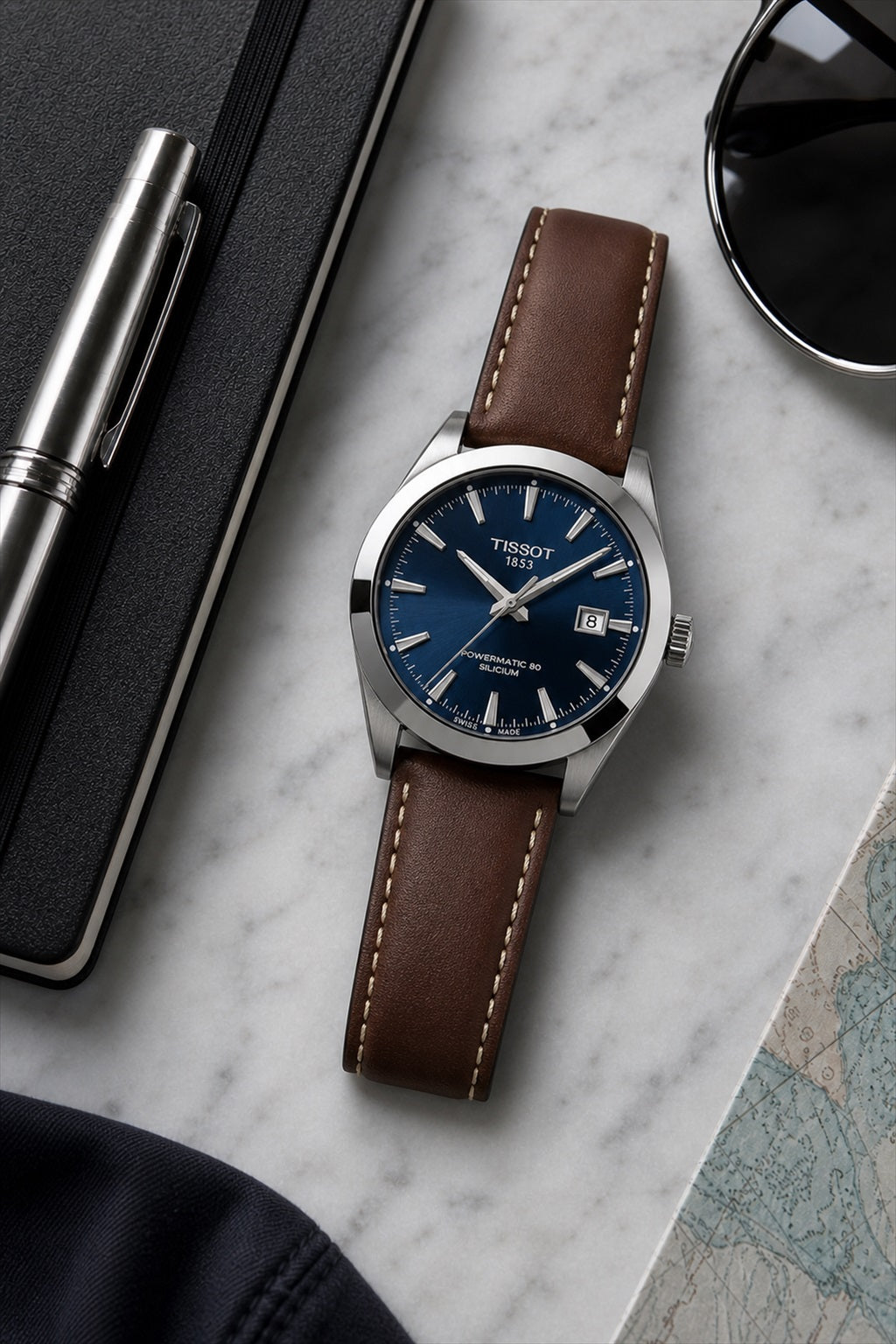 Tissot Gentleman Powermatic 80 Silicium T127.407.16.041.00 product view 5