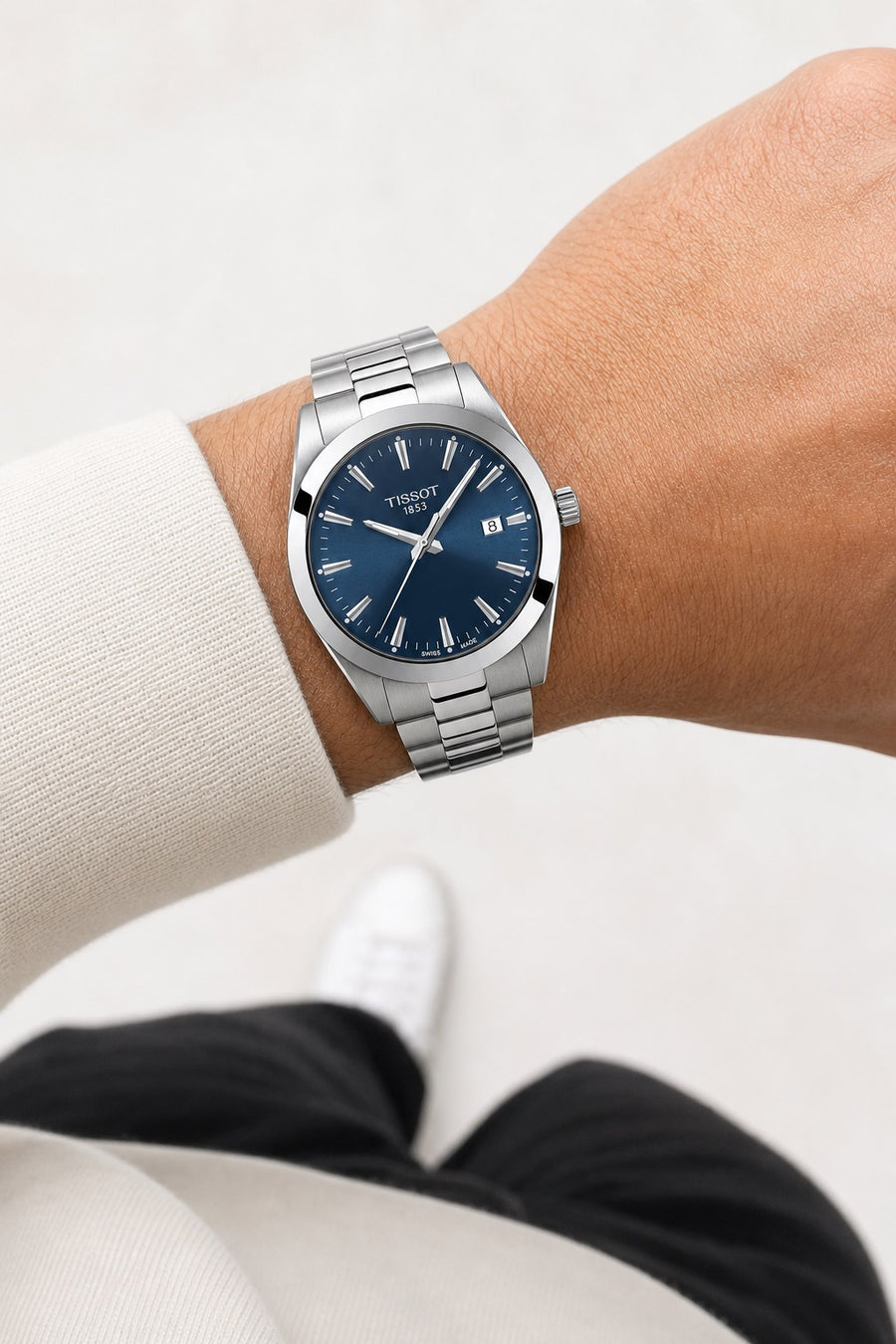 Tissot Gentleman 40mm T127.410.11.041.00 wrist shot