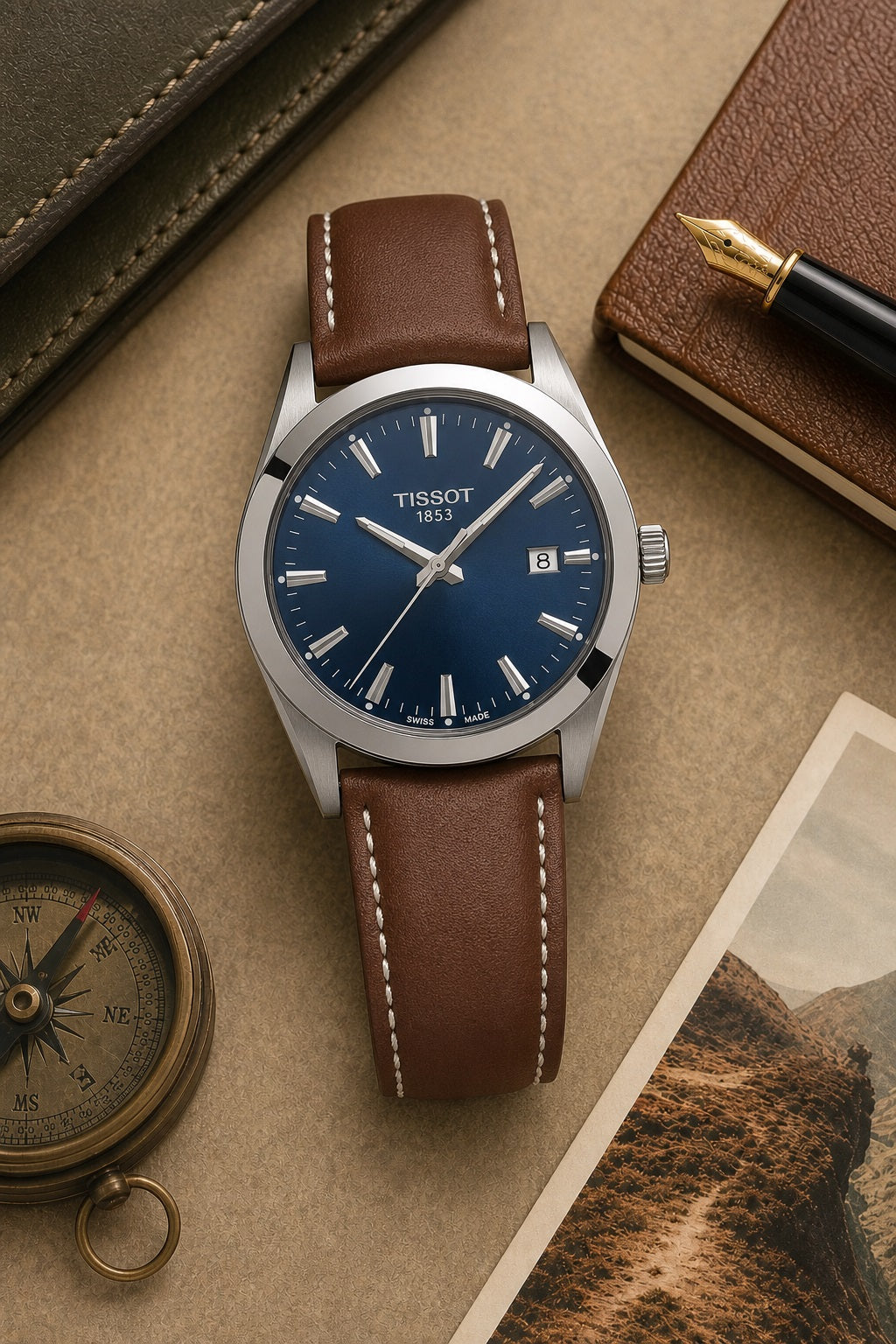 Tissot Gentleman T127.410.16.041.00 product view 4
