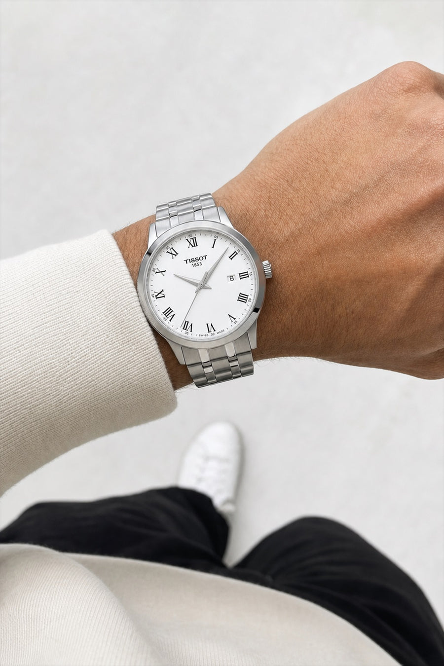Tissot Classic Dream 42mm T129.410.11.013.00 wrist shot