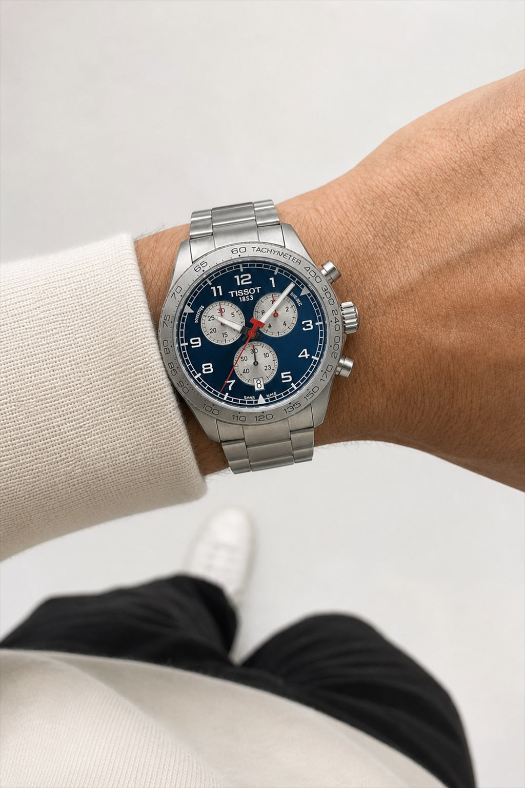 Tissot Watch 45mm T131.617.11.042.00 wrist shot