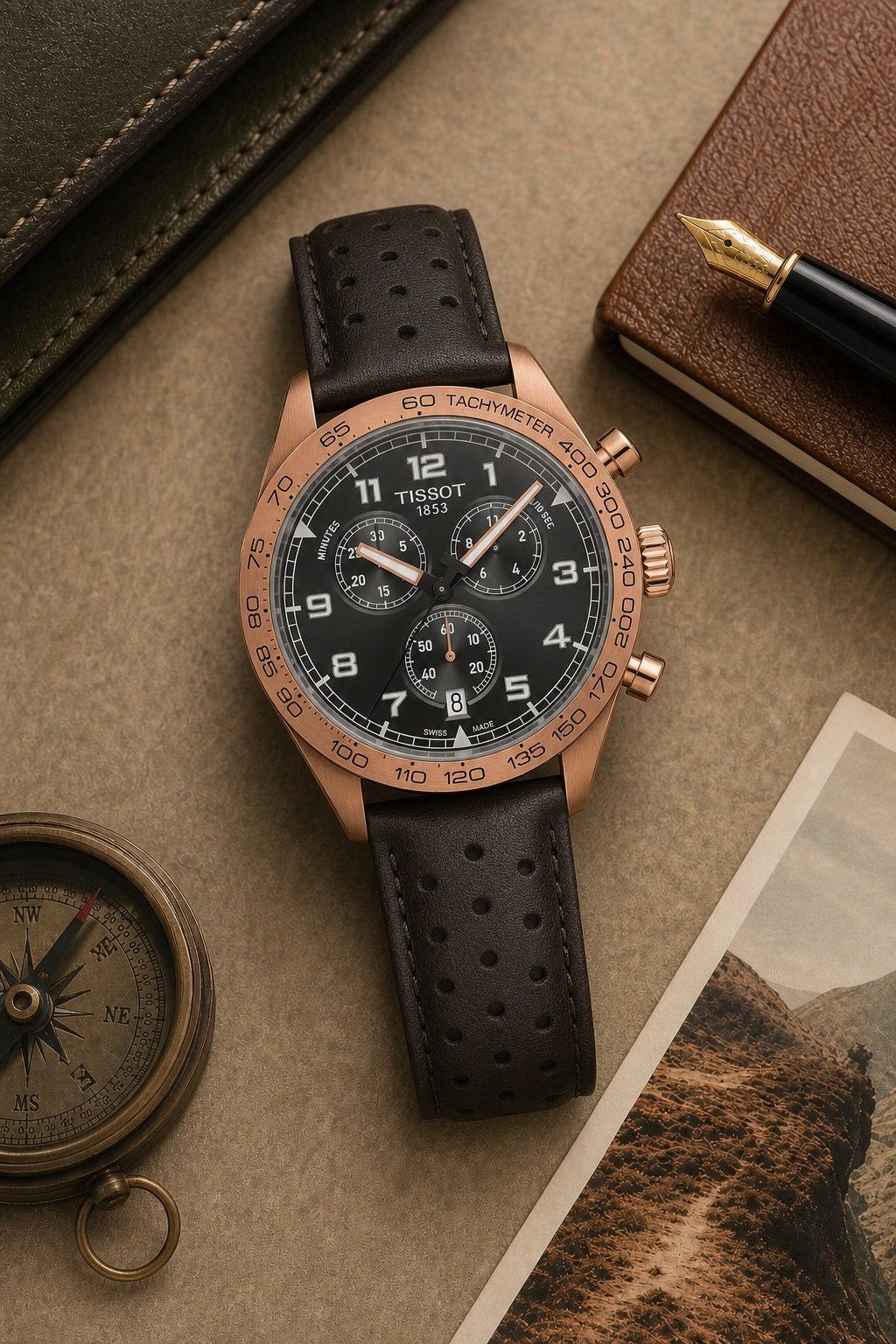 Tissot PRS 516 Chronograph T131.617.36.082.00 product view 4